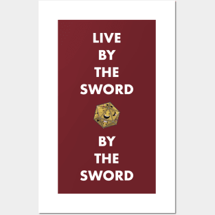 Live By The Sword Die By The Sword II Posters and Art